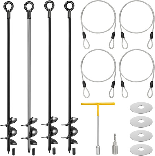 Pcs ground anchors heavy - 4,