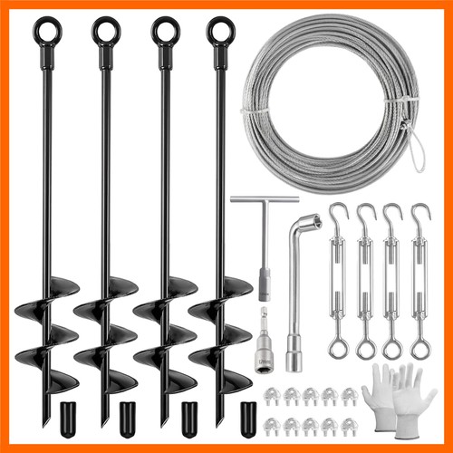 Pack ground anchors - 4,