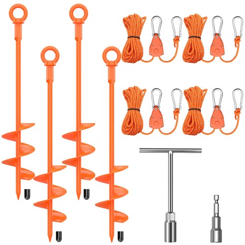 Shed anchor kit heavy - shed,