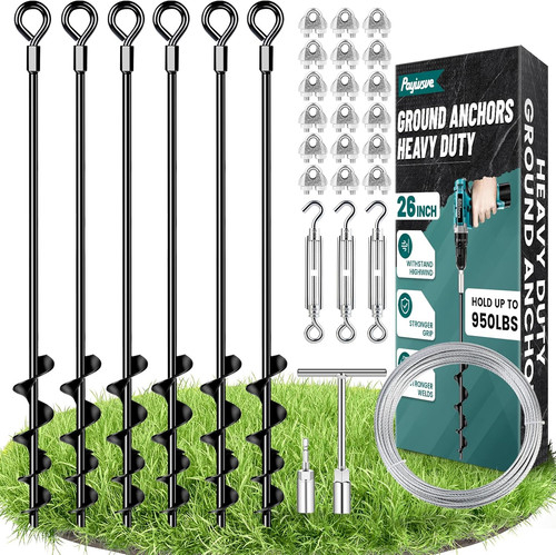 Ground anchors heavy - ground,
