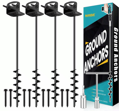 Ground screw anchors for - anchors,