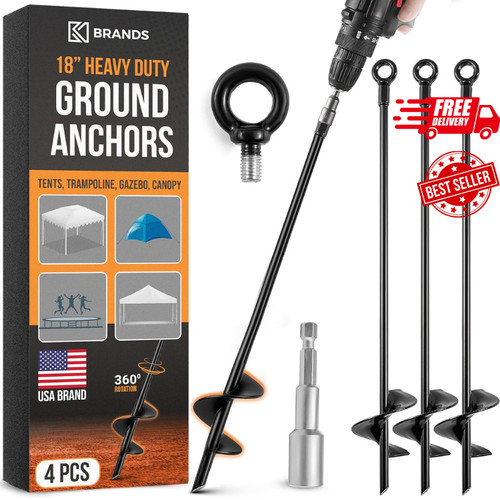 Ground anchors heavy - ground, duty