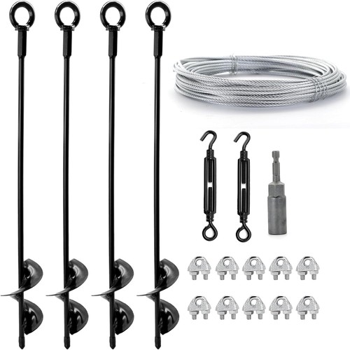 Pack ground anchors - 4,