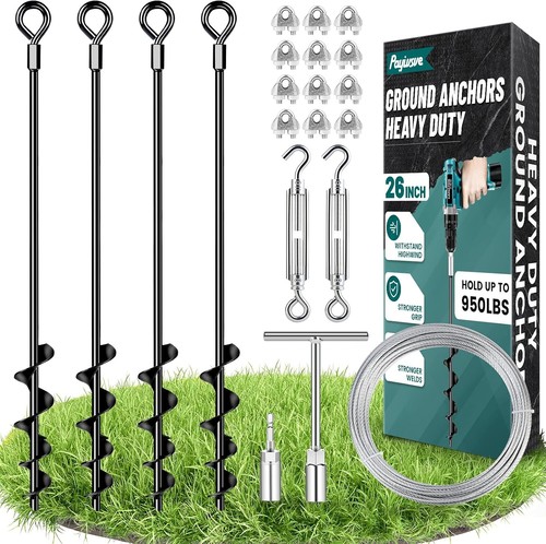 Ground anchors heavy - ground,