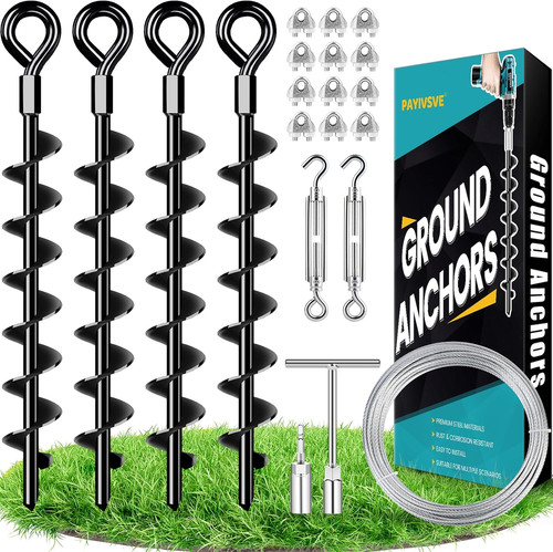 Ground anchors heavy - heavy, duty