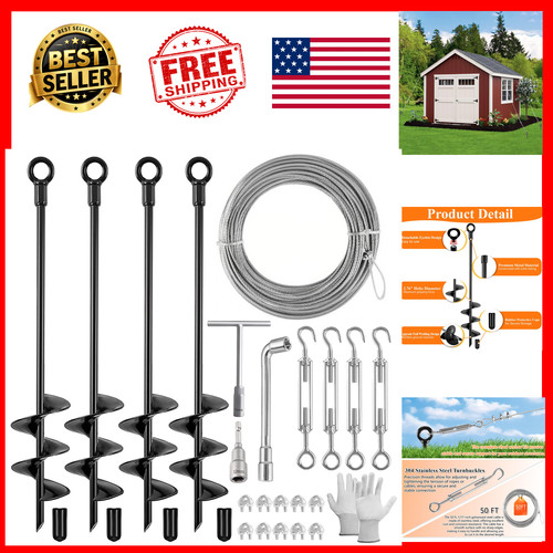 Ground anchor kit pack 18 - pack,