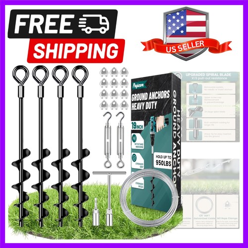 Ground anchors heavy - ground, duty