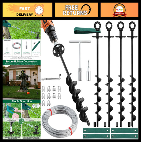 Heavy duty ground anchors - duty,