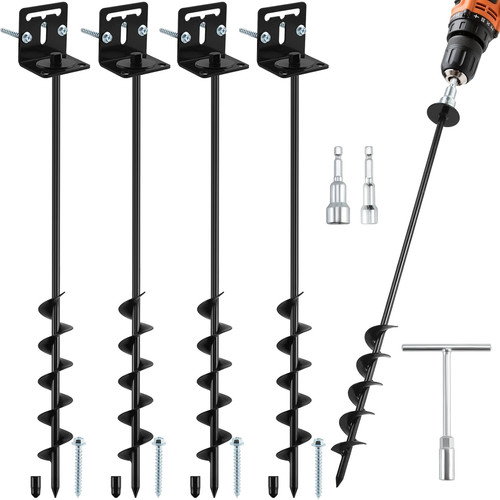 Ground anchors screw in - 26",
