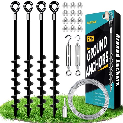 Ground anchors heavy duty - heavy,