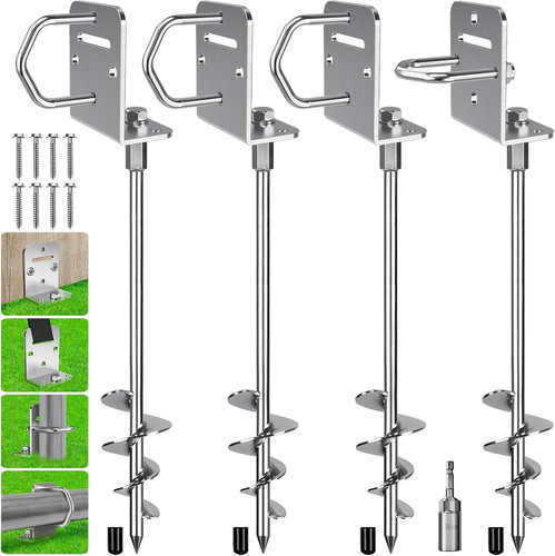 Pack ground anchors - 4,