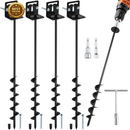Ground anchors screw in - 26",