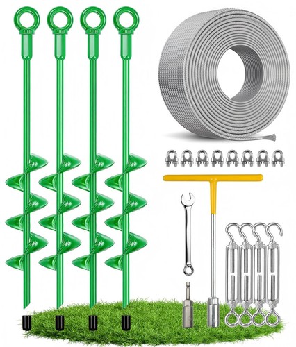 Shed anchor kit heavy duty - shed,