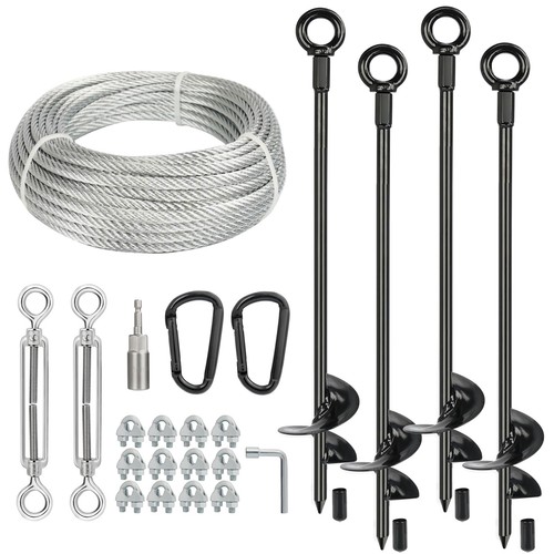 Pcs long ground anchors - long,