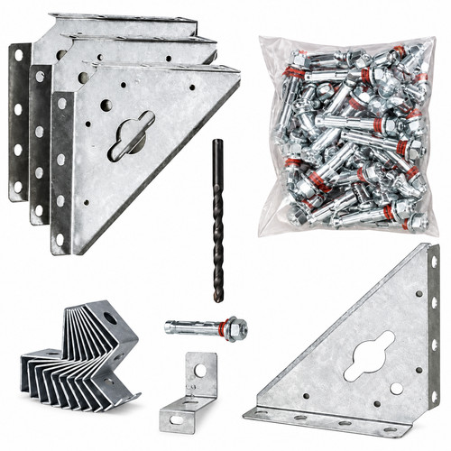 Shed concrete anchor kit for - concrete,