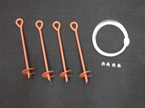 Anchor kit for storage - kit, or