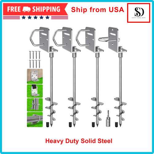 Pack ground anchors - 4,