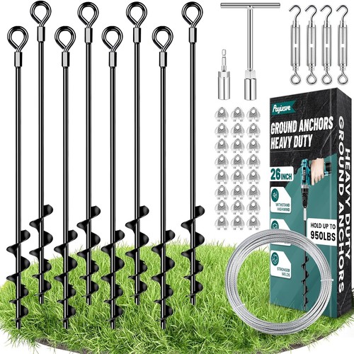Ground anchors heavy duty - anchors,