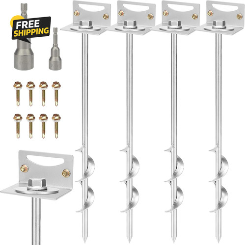 Mobile home anchors set - 24'',