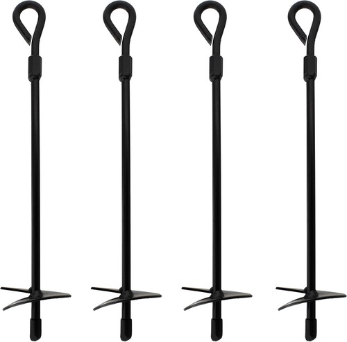 Ground anchors inch 4pk - ground, 15