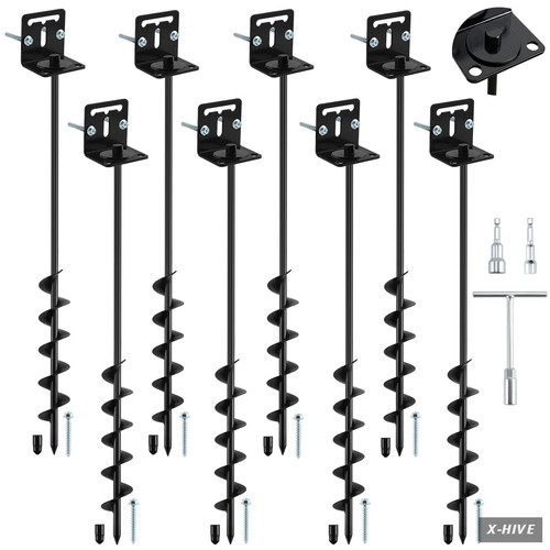 Ground anchors screw in - anchors,