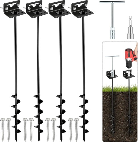 Multi purpose shed anchor - 25", multi-purpose