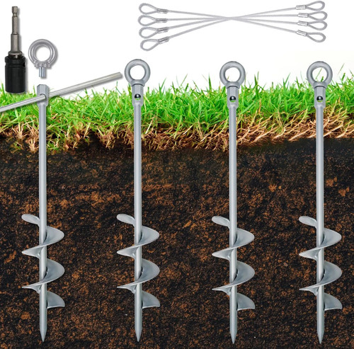 Heavy duty ground anchors - duty,