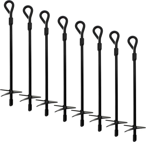 Bisupply ground anchors - anchors,, 15in