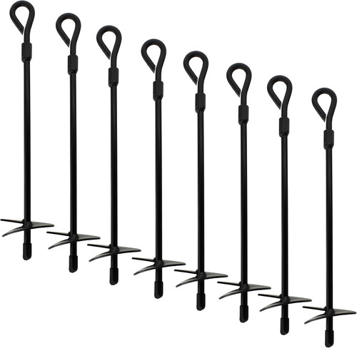 Ground anchors inch 8pk - ground,