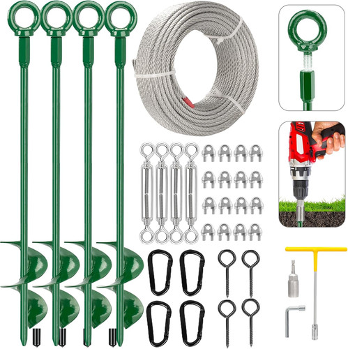 Pack shed anchor - 4, kit