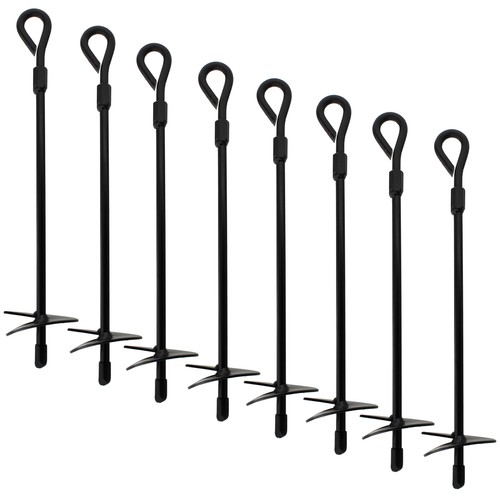 Bisupply ground anchors 15in - ground, anchors,