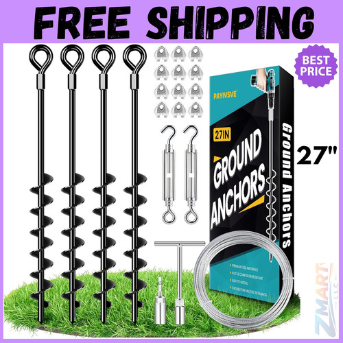 Ground anchors heavy duty - 27",